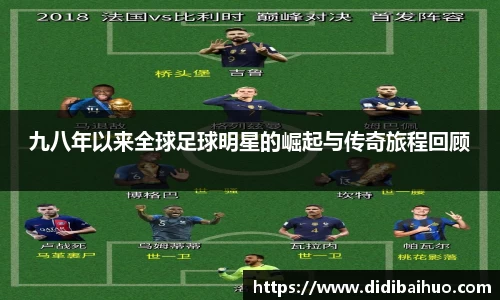 九八年以来全球足球明星的崛起与传奇旅程回顾